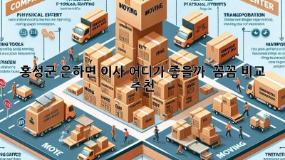 홍성군 은하면 이사, 어디가 좋을까? 🚚💨 꼼꼼 비교 & 추천!